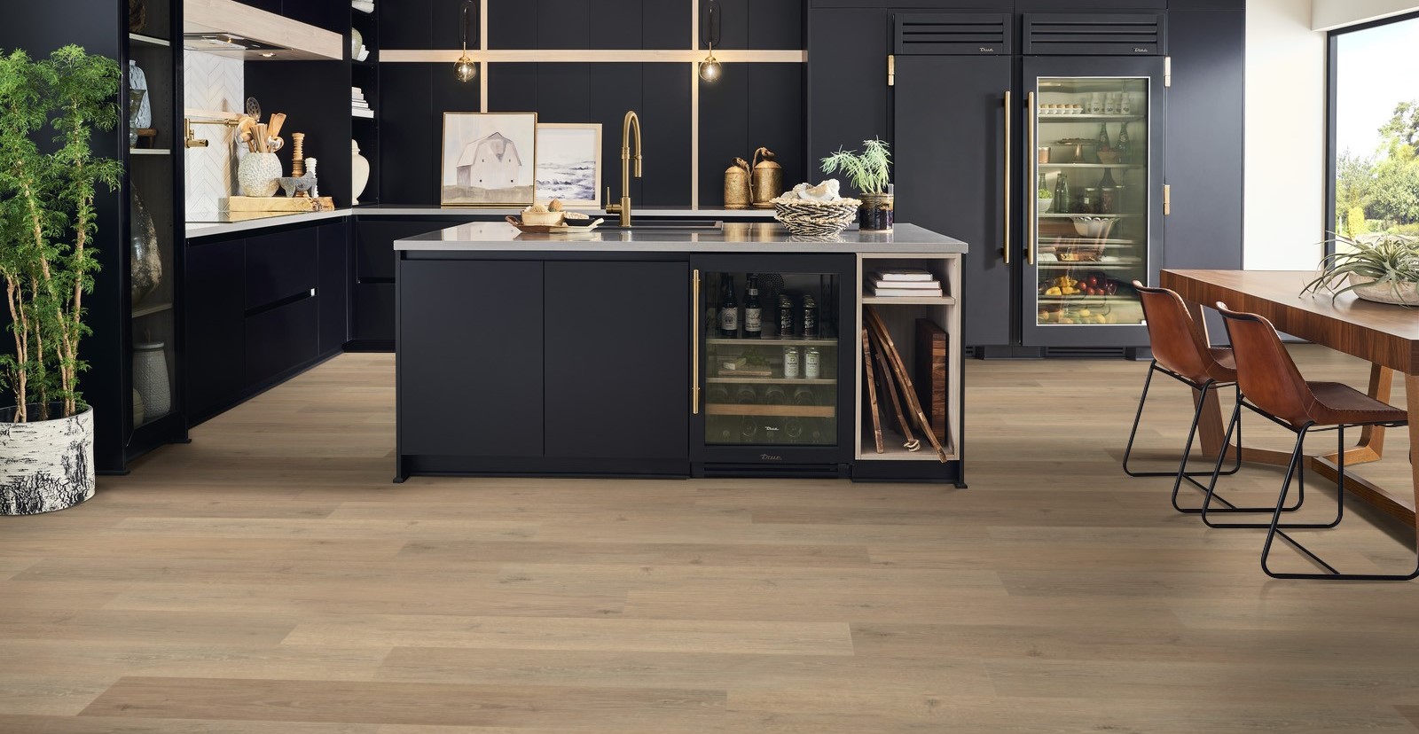 ADURA MAX TILE - Regency Oak – Polished Platinum product view 4